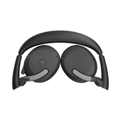 Jabra Evolve2 65 Flex, Auricular stereo versión MS, dongle USB-A con cancelación de ruido (26699-999-999) 