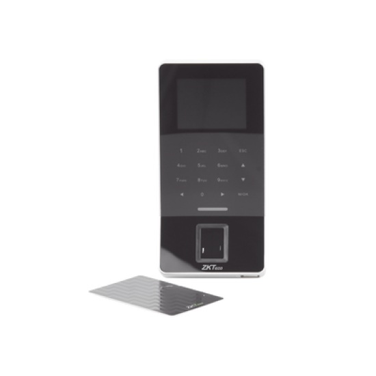 Lector Biométrico de Huella / PROXIMIDAD  / 3000 Huellas / 5,000 Tarjetas / ADMS Gratis / WiFi / Teclado táctil / Estético / Soporta DDNS con BIOTIMEPRO