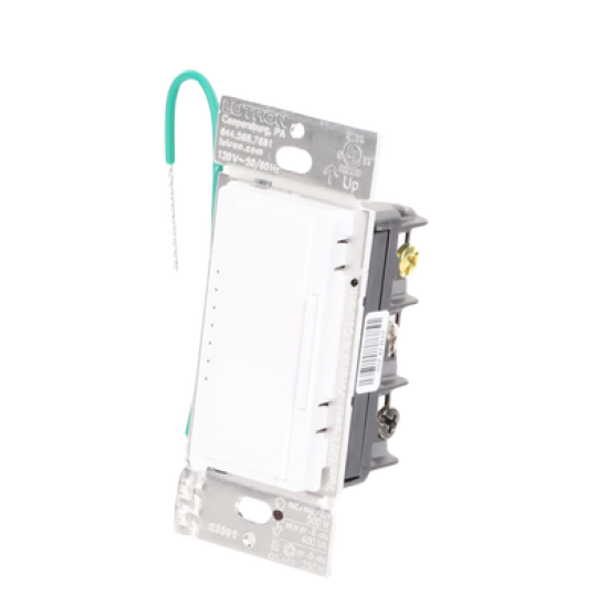 (RadioRA2) Atenuador Dimmer PRO para linea RadioRa2, RadioRa3 y RA2 Select, el cable neutro es opcional 250W LED / CFL