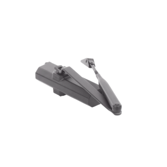 Cierrapuertas Fuerza 4/ Para puertas de hasta 1100 mm de Ancho/ Color Chocolate Oscuro /Certificación UL/ Ideal Puertas Madera