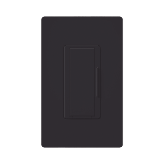 Atenuador (dimmer) Auxiliar de pared, compañero de atenuadores multilocación color negro