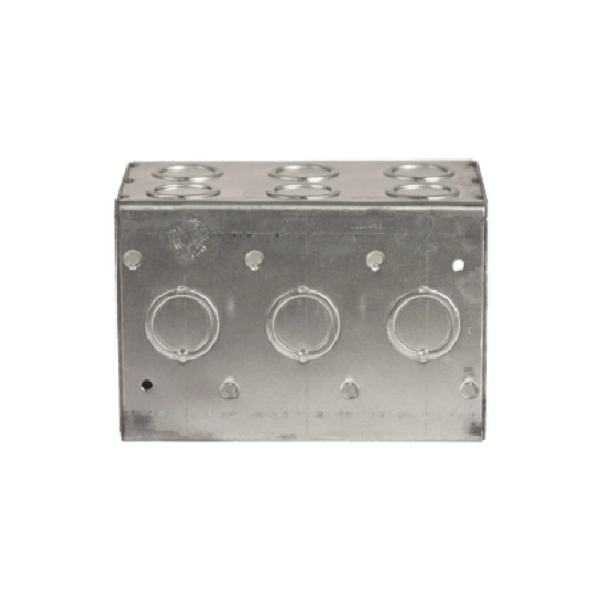 Caja Multigang de 3 Gangs/ Profundidad de 3-1/2