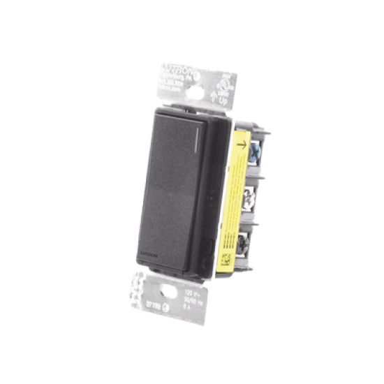 (RadioRa3) Apagador Sunnata color negro para linea Radio Ra3, 8A de iluminación, 5.8A Motor