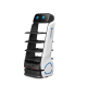 Robot Autonomo para Servicio de Meseros Ubicado por SLAM (Laser) / Mejora el Servicio al Cliente / Soporta 10 Kgs por Charola / Ideal para Restaurantes, Cafeterias, Hospitales, Salones de Eventos, Etc...