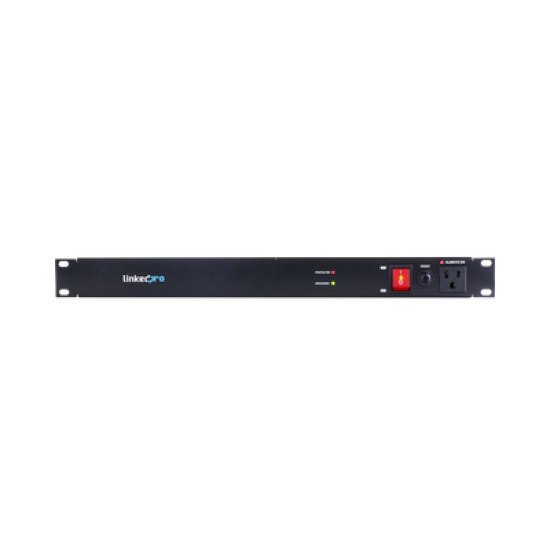 PDU para Distribución de Energía, Montaje en Rack, 11 salidas, Instalación Horizontal, de 19in, 1U, 15 Amp, 120 Vca