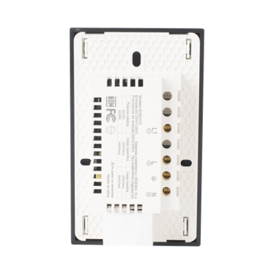 (ZigBee) Apagador switch inalámbrico ZigBee, control de 1 regreso de carga, 110V