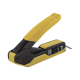 Ponchadora/Pelacables/Cortacables con Matraca para Conectores Pass-Thru RJ45