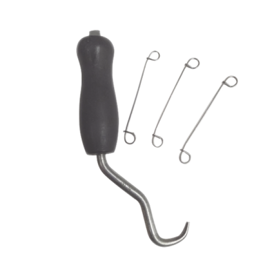 Herramienta para instalación de cable Ironclad, 610pzs (cinchos) por paquete 