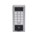 Lector Biometrico con Teclado para Exterior Antivandálico IP65 & IK09 con función de Videoportero Multiapartamento /  Huella, Tarjeta, Código QR, PIN o App HikConnect  / Cámara 2 MP compatible con NVRs / Soporta biom