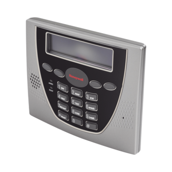 Teclado alfanumérico programador de pantalla azul 