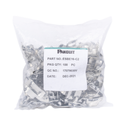 Hebillas PanSteel™ de Acero Inoxidable 201, Para Uso con Fleje ESW16T76-CR2 de 5/8, Paquete de 100pz