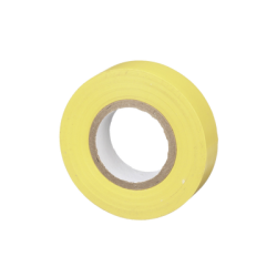 Cinta Eléctrica STRONGHOLD para Aislar, de PVC, Uso General Reparación y Mantenimiento, Grosor de 0.18mm (7 mil), Ancho de 19mm, y 20.12m de Largo, Color Amarillo