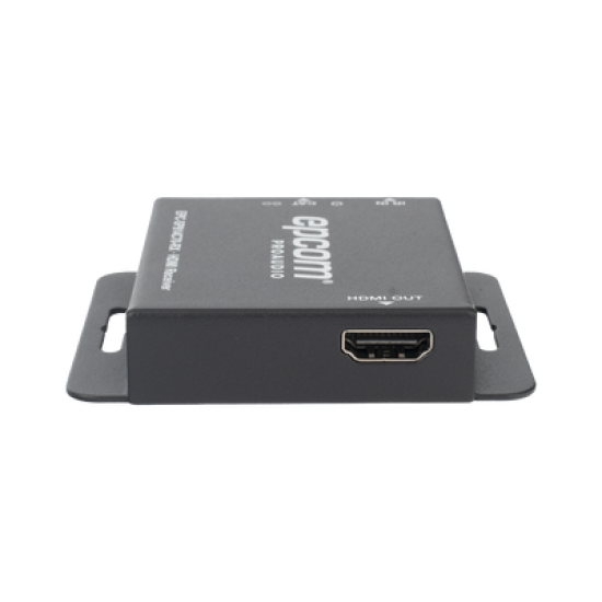 Splitter HDMI 1x4 | Extensor HDMI | 4K@30Hz 40m | 1080p@60Hz 70m | Función PoC |  4:4:4 