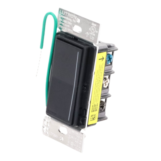 (RadioRa3) Atenuador  táctil SUNNATA Dimmer PRO color negro para linea Radio Ra3, Requiere cable neutro 250W LED / CFL