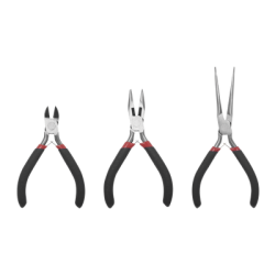 Juego de 3 Mini Pinzas de Corte de 5