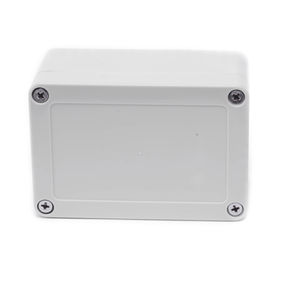 Gabinete Plástico para Exterior (IP65) de 100 x 68 x 50 mm Cierre por Tornillos. 