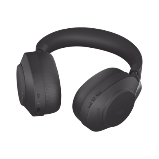 Jabra Evolve2 85, Auricular stereo versión UC con cancelación de ruido activa, dongle USB-A indicador de ocupado (Busylight)(28599-989-999)