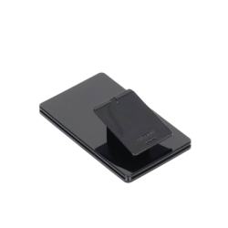 Base de mesa para un control remoto inalámbrico LUTRON. Con goma para evitar deslizamiento.