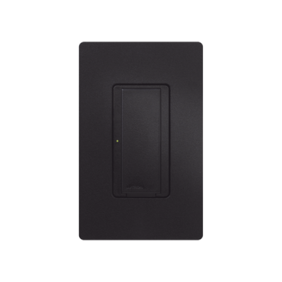 (RadioRA2) Switch un solo polo/multilocación 120V / 8A / 1/4HP 5.8 A en motores