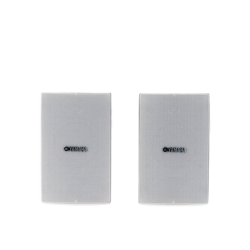 Altavoz de Montaje en Pared, 2 vias, Woofer 4 in, Tweeter 1 in, IPX3, 8 ohms, 70/100V, Color Blanco, Par