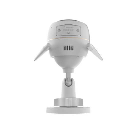 Bala IP 2 Megapíxel / Wi-Fi  / Doble Lente / COLORES EN OSCURIDAD / Deteccion de Personas o Vehículos  / Cruce de Línea / Intrusión a un área / Audio de dos vías / Luz Estroboscópica / Sirena / MicroSD