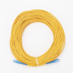 Jumper de Fibra Óptica Monomodo SC/UPC-SC/UPC Simplex de 50 metros,  3mm