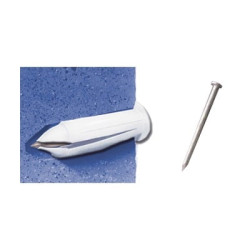 Kit de 20 taquetes y 20 clavos 3/4