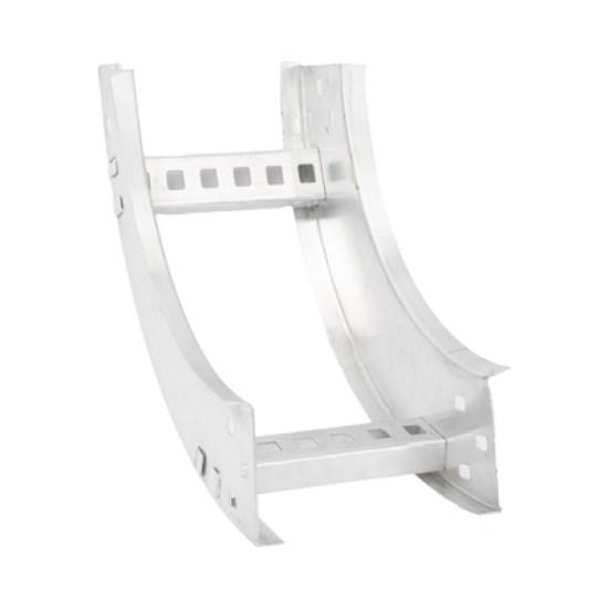 Curva Vertical Interior de Aluminio de 90° Perfil Z / Peralte 3 1/4