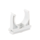 Soporte de presión (Abrazadera), PVC Auto-extinguible, abierto para tubería de 32 mm