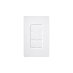 Caja de pared para contactos varios, 6 mini espacios.