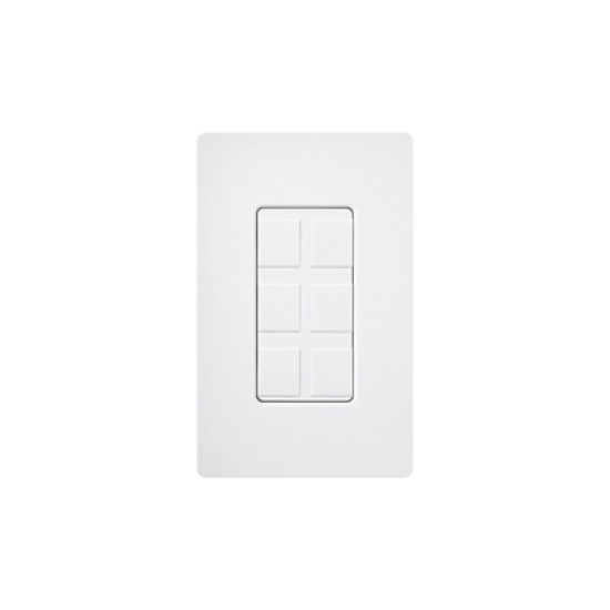 Caja de pared para contactos varios, 6 mini espacios.