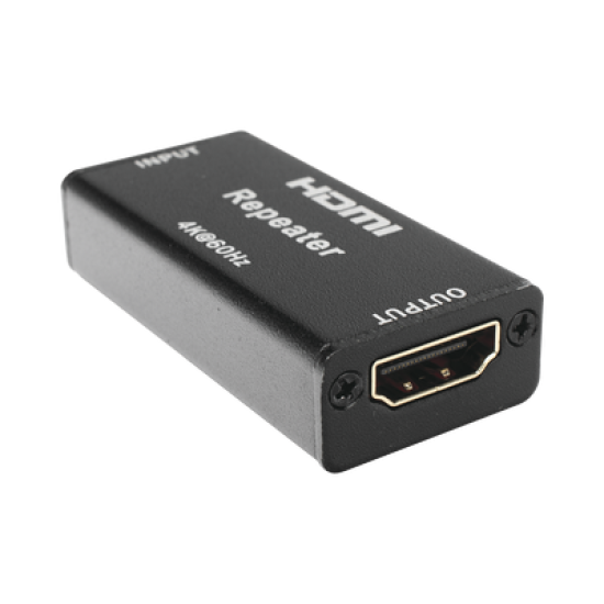 Adaptador HDMI para Amplificar o Repetir la señal de los cables HDMI (Booster) a una distancia de 40 metros / Soporta resoluciones  4K x 2K.