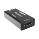 Adaptador HDMI para Amplificar o Repetir la señal de los cables HDMI (Booster) a una distancia de 40 metros / Soporta resoluciones  4K x 2K.