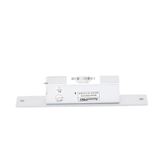 Contrachapa Eléctrica Cerrada en Caso de Falla ( Fail Secure)/ Uso en interior