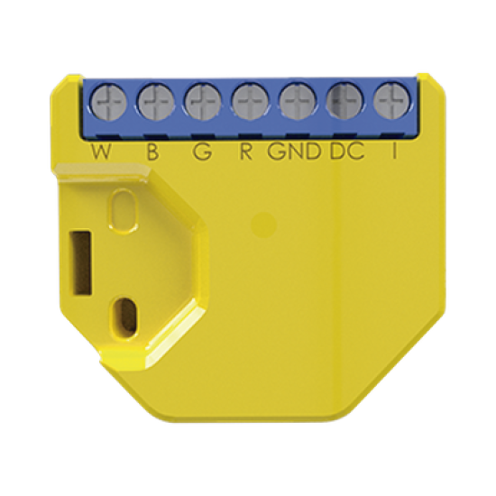 Controlador inteligente inalámbrico WIFI para tiras LED RGB, RGBW/ Nube P2P / Medición de consumo/ Soporta Google y Alexa / 12A