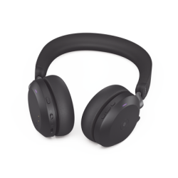 Jabra Evolve2 75, Auricular stereo versión MS con cancelación de ruido activa, dongle USB-A indicador de ocupado (Busylight)(27599-999-999)