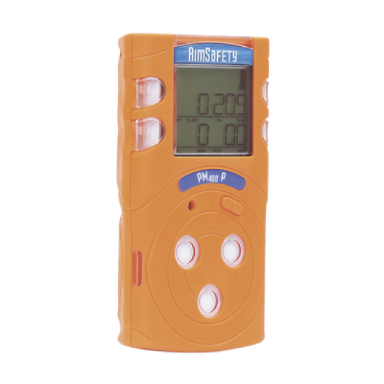 Monitor Personal Multi Gas | Con Sensor Pellistor Detecta 4 Gases (O2/H2S/CO/LEL) 