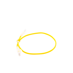  Cable de Parcheo Slim UTP Cat6A - 0.5 m Amarillo, Diámetro Reducido (28 AWG)