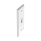 Placa de Pared Vertical, Salida Para 1 Puerto Keystone, Color Blanco