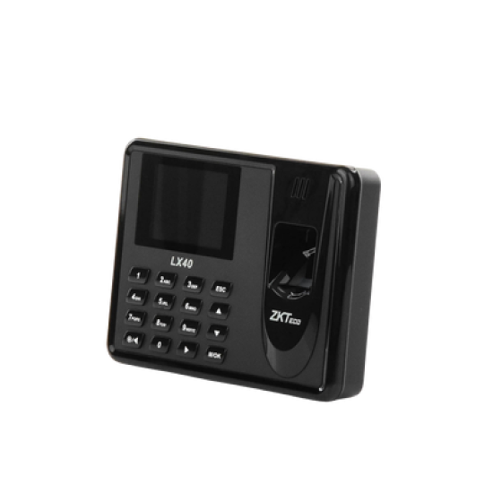 Lector de Huella con Teclado para Control de Asistencia, 500 Huellas, Genera Reporte por USB en Excel, Descarga mediante memoria USB / Incluye Fuente