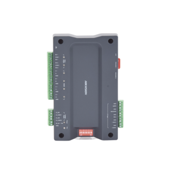 Controlador MAESTRO para Control de Elevadores / Control de Acceso para los pisos de los Elevadores por Huella o Tarjeta / Programación por IVMS4200 o Interfaz Web