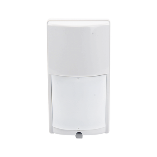 Sensor de Movimiento PIR / Uso en Interior/ Exterior/ 12 x 15 m Cobertura / Compatible con cualquier panel de alarma / Alambrico
