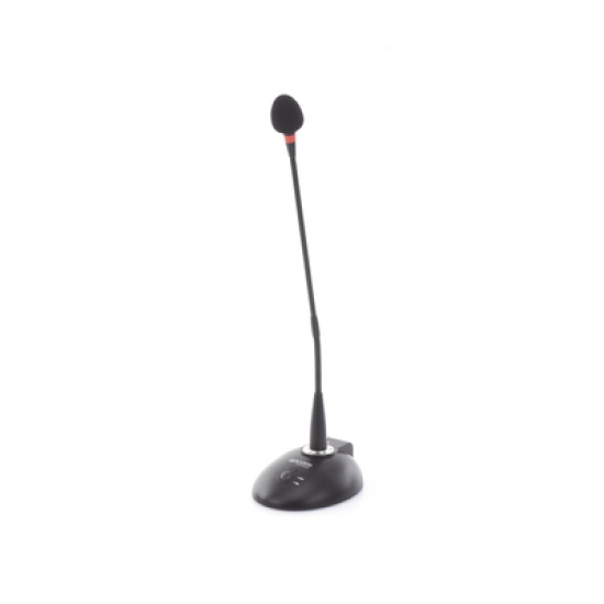 Micrófono | Cuello de Ganso con Base | Soporta Phantom | Salida Balanceada XLR