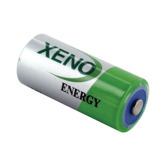 Batería de 3.6 Vcc 1.65 Ah / 14.5 mm diámetro / 33.5 mm alto / No recargable / Tamaño: 2/3AA