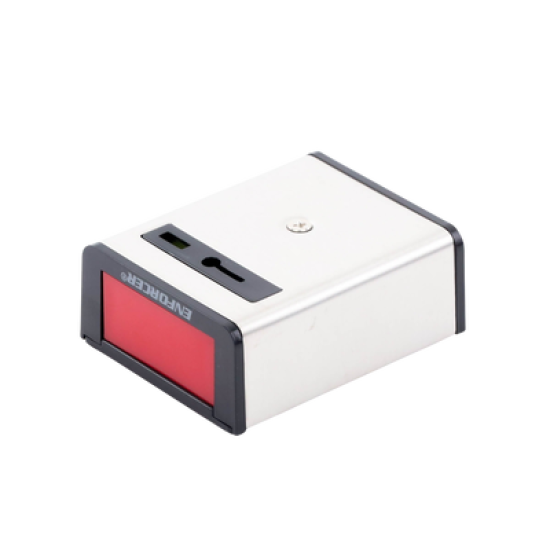 Botón de Pánico Enclavado / Restablecimiento Manual con Llave / Normalmente Abierto / Cubierta Metálica / 