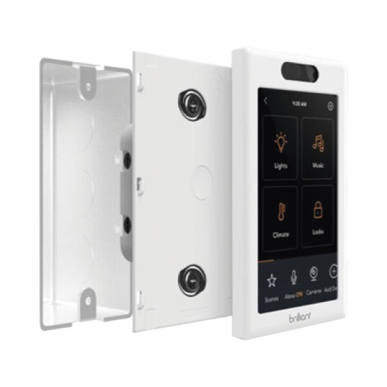 Control de iluminación touch desde su pantalla en pared