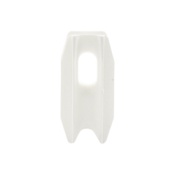 Aislador Blanco para postes de esquina de alta Resistencia con Anti UV de uso en cercos eléctricos 