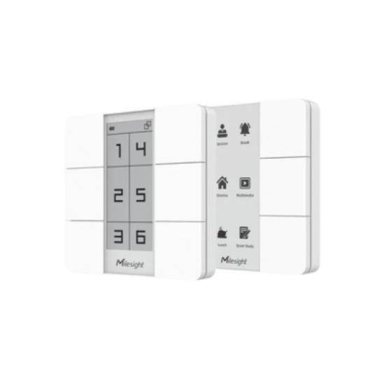 Panel Inteligente con Botones Programables y Display Digital para Automatización LoRaWAN
