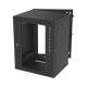 Gabinete Abatible de Pared (Con Marco Trasero) con Rack 19