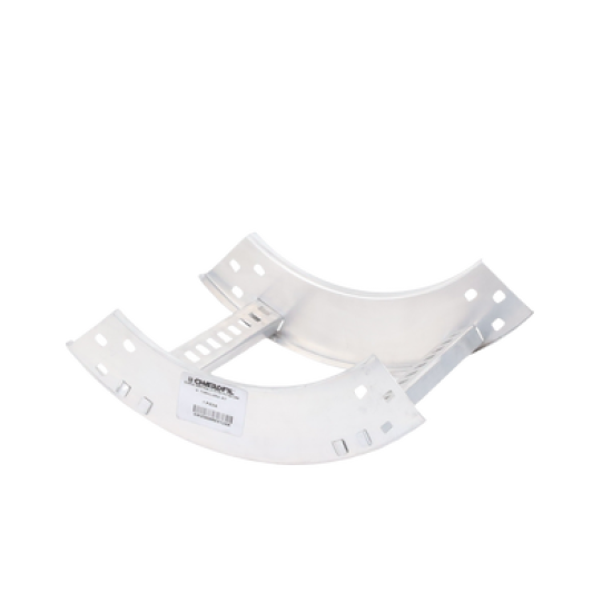 Curva Vertical Interior de Aluminio de 90° Perfil Z / Peralte 3 1/4